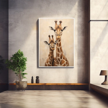 Cute Giraffe Painting